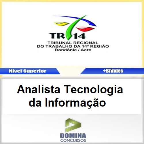 Apostila TRT 14 2015 Analista Tecnologia da Informação