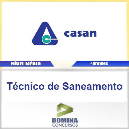 Apostila CASAN 2016 Técnico de Saneamento