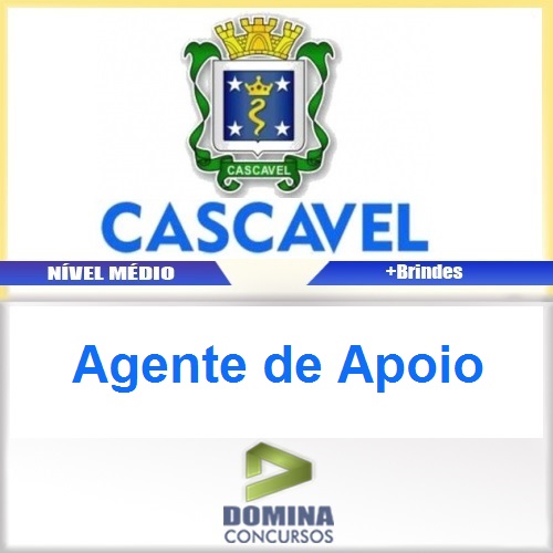 Apostila Prefeitura de Cascavel 2016 Agente de Apoio