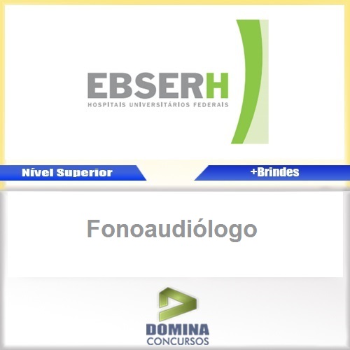 Apostila Concurso EBSERH 2016 Fonoaudiólogo AOCP