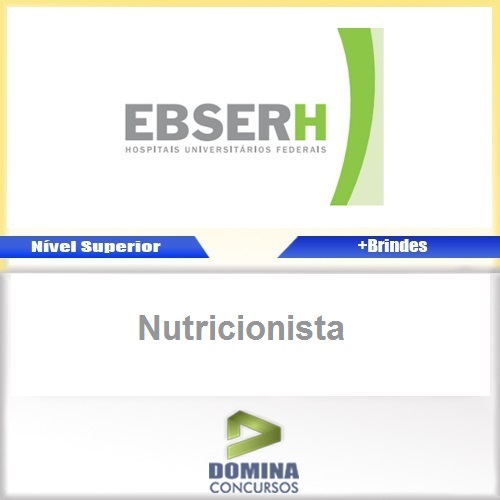 Apostila Concurso EBSERH 2016 Nutricionista AOCP