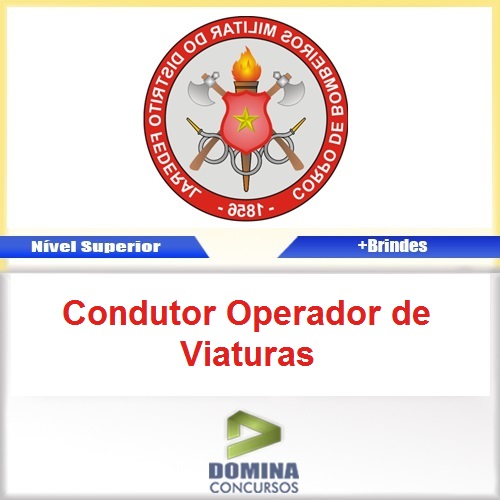 Apostila CBM-DF 2016 Condutor Operador de Viaturas