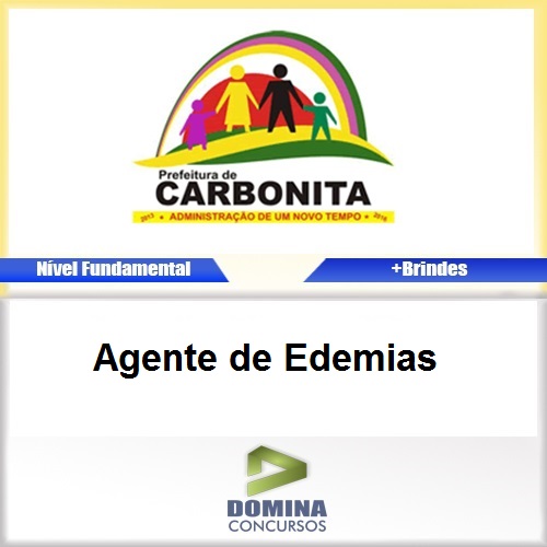 Apostila Concurso Carbonita MG Agente de Edemias PDF