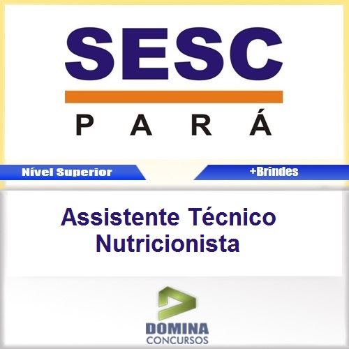 Apostila SESC-DR PA Assistente Técnico Nutricionista