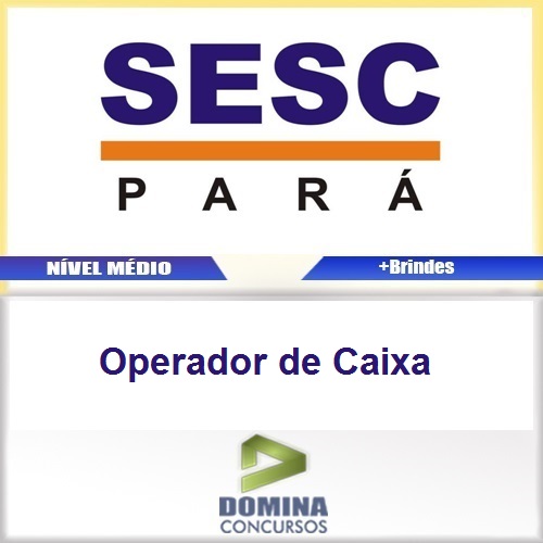 Apostila SESC-DR PA 2016 Operador de Caixa PDF