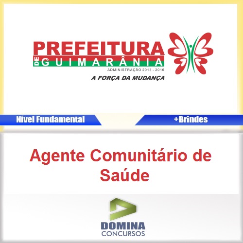 Apostila Guimarânia MG Agente Comunitário de Saúde