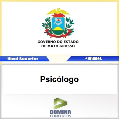 Apostila Concurso PGE MT 2016 Psicologo PDF