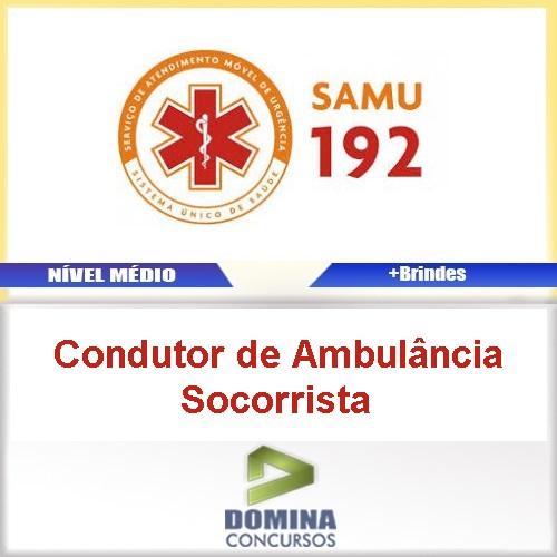 Apostila CIUENP SAMU 2016 Condutor Socorrista PDF