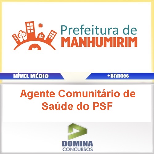 Apostila Manhumirim MG 2017 Agente de Saude PDF