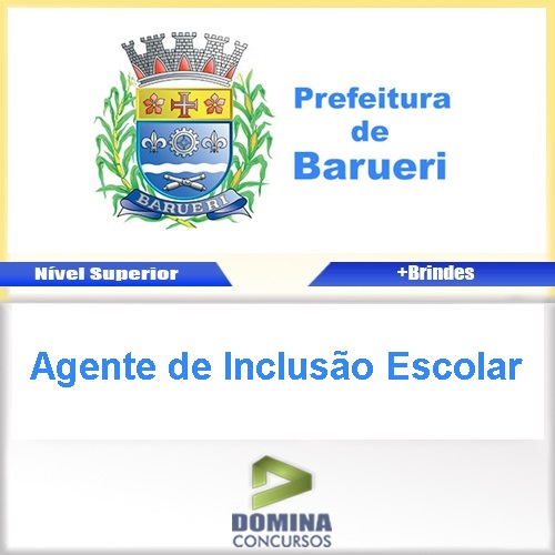 Apostila Barueri SP 2017 Agente de Inclusão Escolar