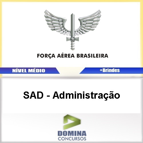 Apostila Concurso FAB EAGS 2017 SAD Administra o