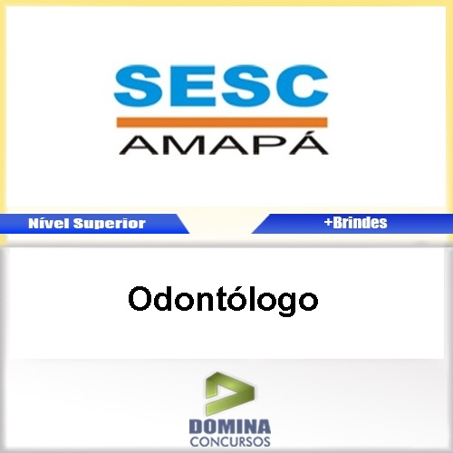 Apostila Concurso SESC AP 2017 Odontólogo PDF