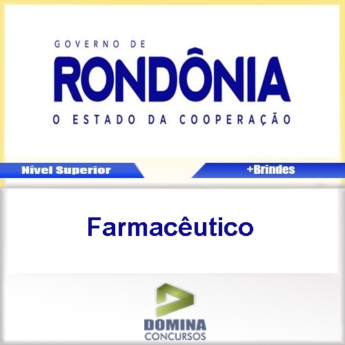 Apostila Concurso SESAU RO 2017 Farmacêutico