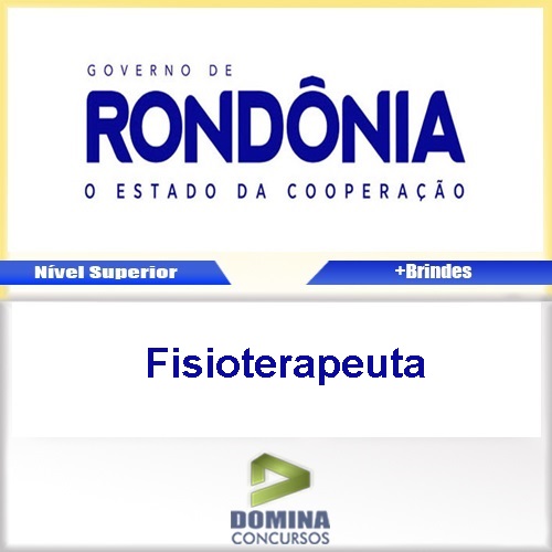 Apostila Concurso SESAU RO 2017 Fisioterapeuta