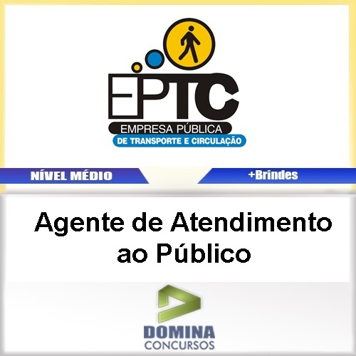 Apostila EPTC 2017 Agente de Atendimento ao Público