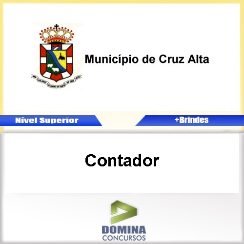 Apostila Concurso Cruz Alta RS 2017 Contador