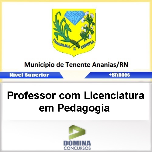 Apostila Tenente Ananias PROF Licenciatura Pedagogia