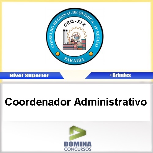 Apostila CRQ IXI 2017 Coordenador Administrativo