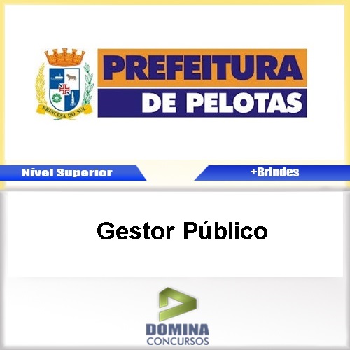 Apostila Concurso Pelotas RS 2017 Gestor Público