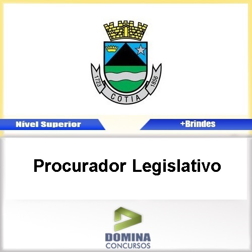 Apostila Concurso Cotia SP 2017 Procurador Legislativo