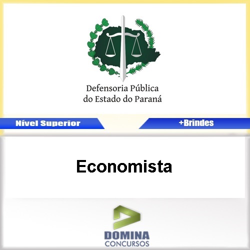 Apostila Concurso DPE PR 2017 Economista