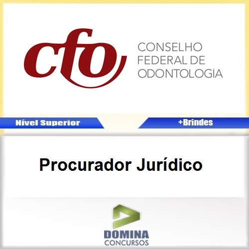 Apostila Concurso CFO 2017 Procurador Jurídico