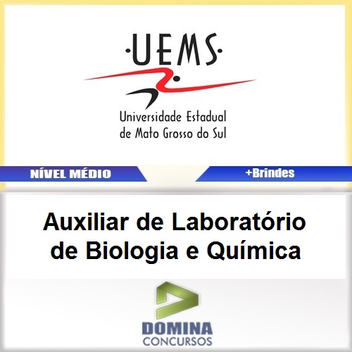 Apostila UEMS 2017 AUX Laboratório Biologia Química