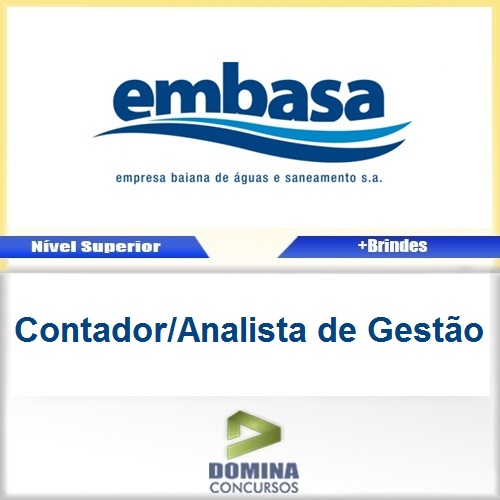 Apostila EMBASA 2017 Contador Analista de Gestão