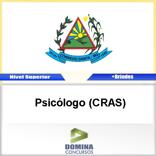 Apostila Córrego Danta MG 2017 Psicólogo CRAS