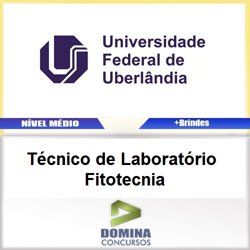 Apostila UFU MG 2017 Técnico de Laboratório Fitotecnia