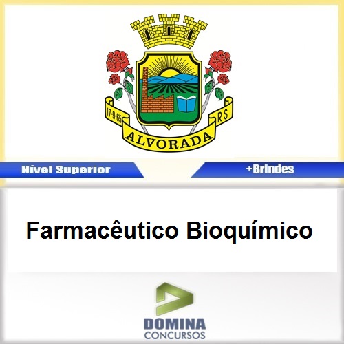 Apostila Alvorada RS 2017 Farmacêutico Bioquímico