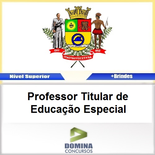 Apostila Itaquaquecetuba PROF de Educação Especial