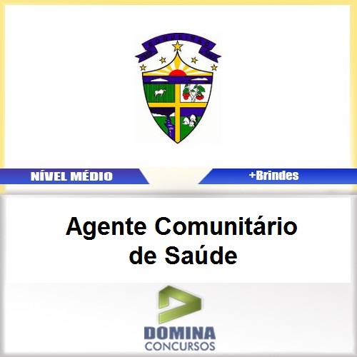 Apostila Boqueirão PB 2017 AGT Comunitário Saúde