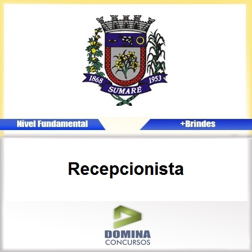 Apostila Concurso Sumaré SP 2017 Recepcionista PDF