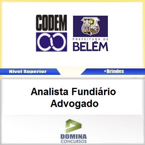 Apostila Concurso CODEM 2017 Advogado Download