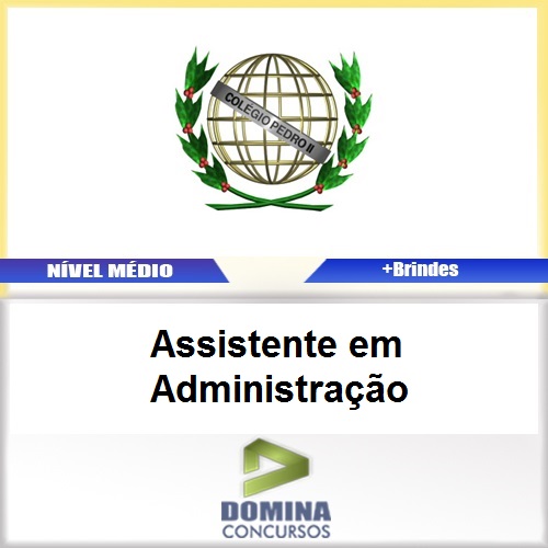 Apostila Pedro II 2017 Assistente Administração PDF