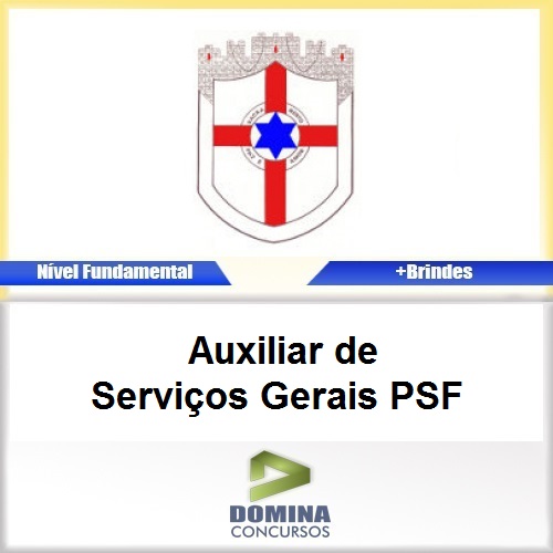 Apostila Sacramento MG AUX Serviços Gerais PSF