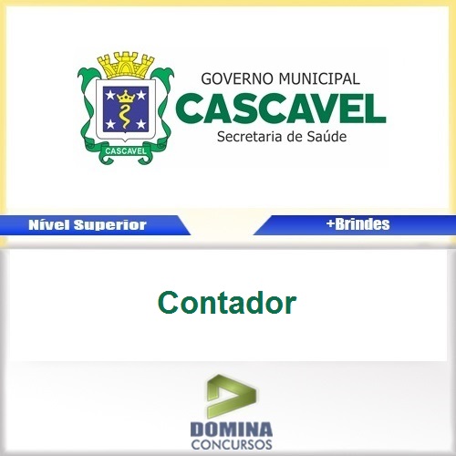 Apostila Concurso Cascavel PR 2017 Contador