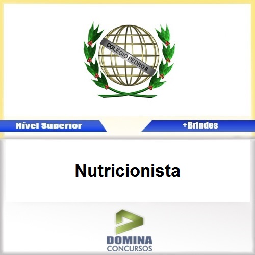 Apostila Concurso Colégio Pedro II 2017 Nutricionista