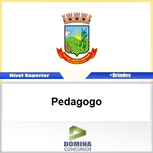 Apostila Concurso Teófilo Otoni MG 2017 Pedagogo