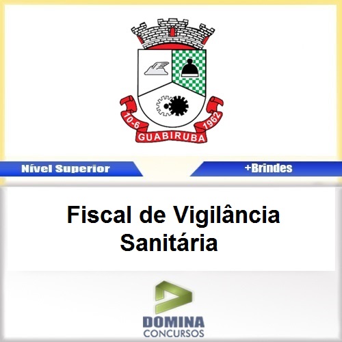 Apostila Guabiruba SC 2017 Fiscal de Vigilância Sanitária