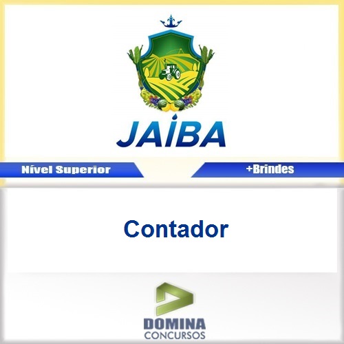 Apostila Concurso Jaíba MG 2017 Contador