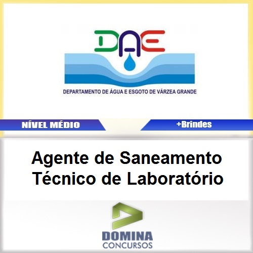 Apostila Concurso DAE VG 2017 Técnico de Laboratório