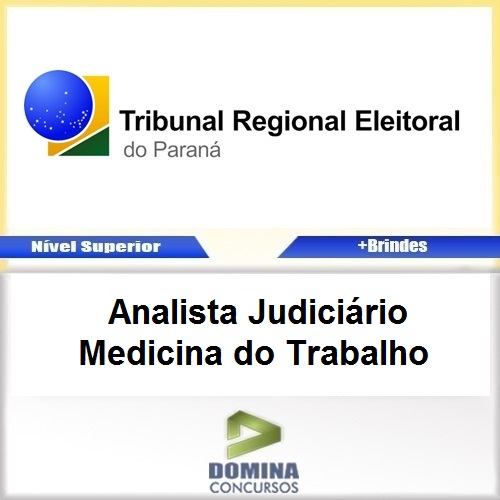 Apostila Concurso TRE PR 2017 Medicina do Trabalho