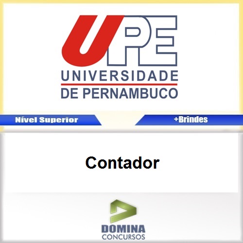 Apostila Concurso UPE 2017 Contador R$33,99