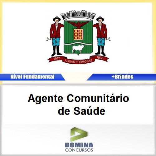 Apostila Águas Formosas MG AGT Comunitário Saúde