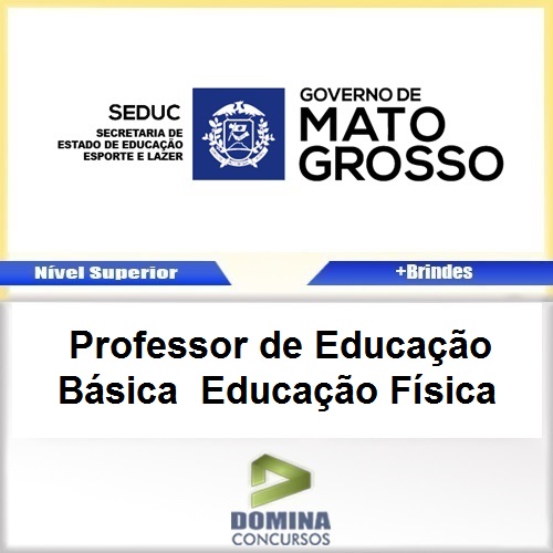 Apostila SEDUC MT 2017 Professor de Educação Física