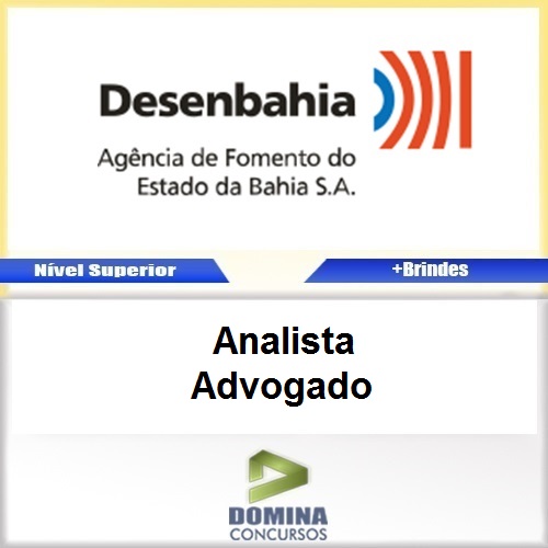 Apostila DESENBAHIA 2017 Analista Advogado PDF