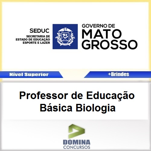 Apostila SEDUC MT 2017 Professor de Biologia