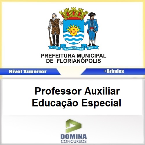 Apostila Florianópolis SC 2017 PROF AUX EDU Especial